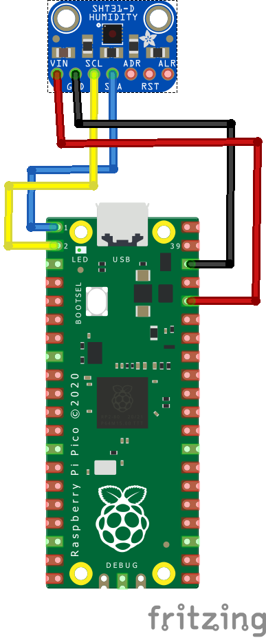rp2040 and sht31