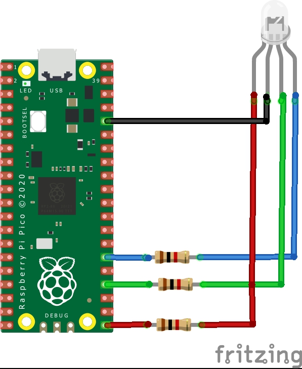 pico and rgb led