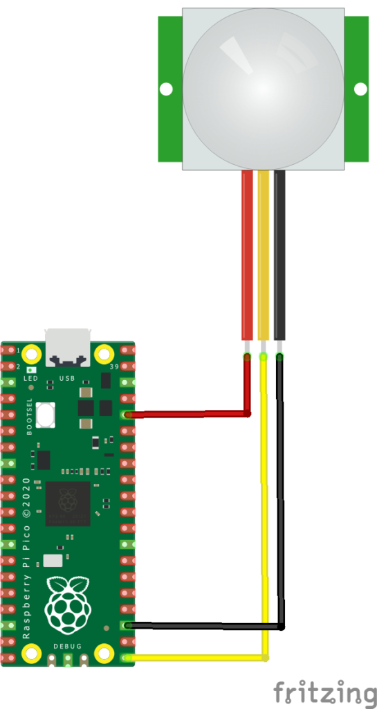 rp2040 and pir